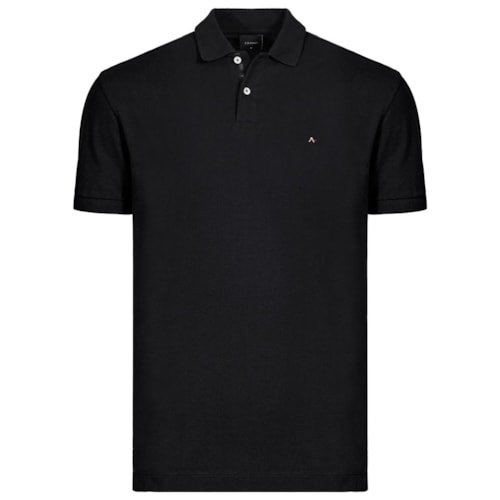 Detalhe - Camisa Aramis Polo Sem Bolso 10.0279 Preto