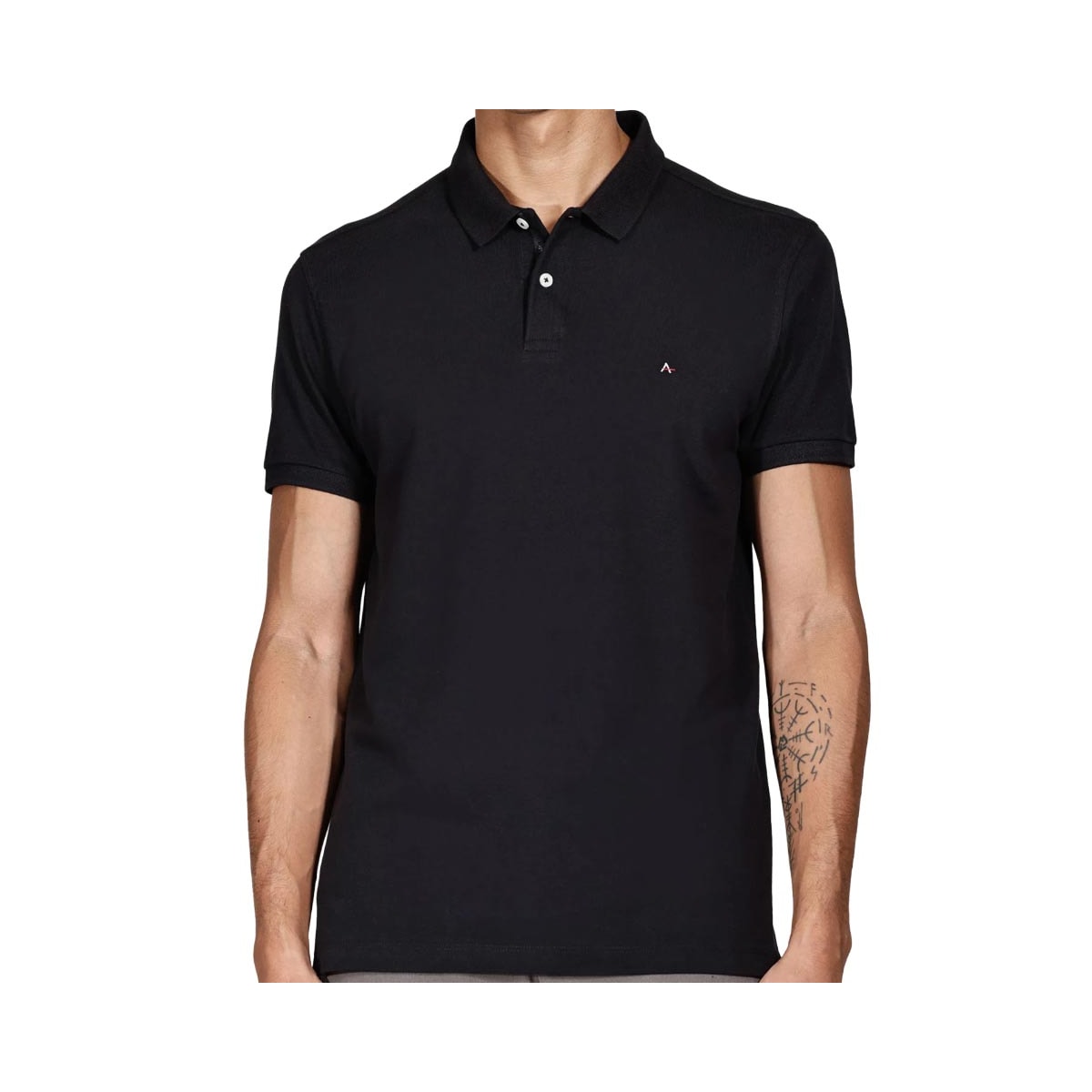 Camisa Aramis Polo Sem Bolso 10.0279 Preto Camisa Aramis Polo Sem Bolso 10.0279 Preto