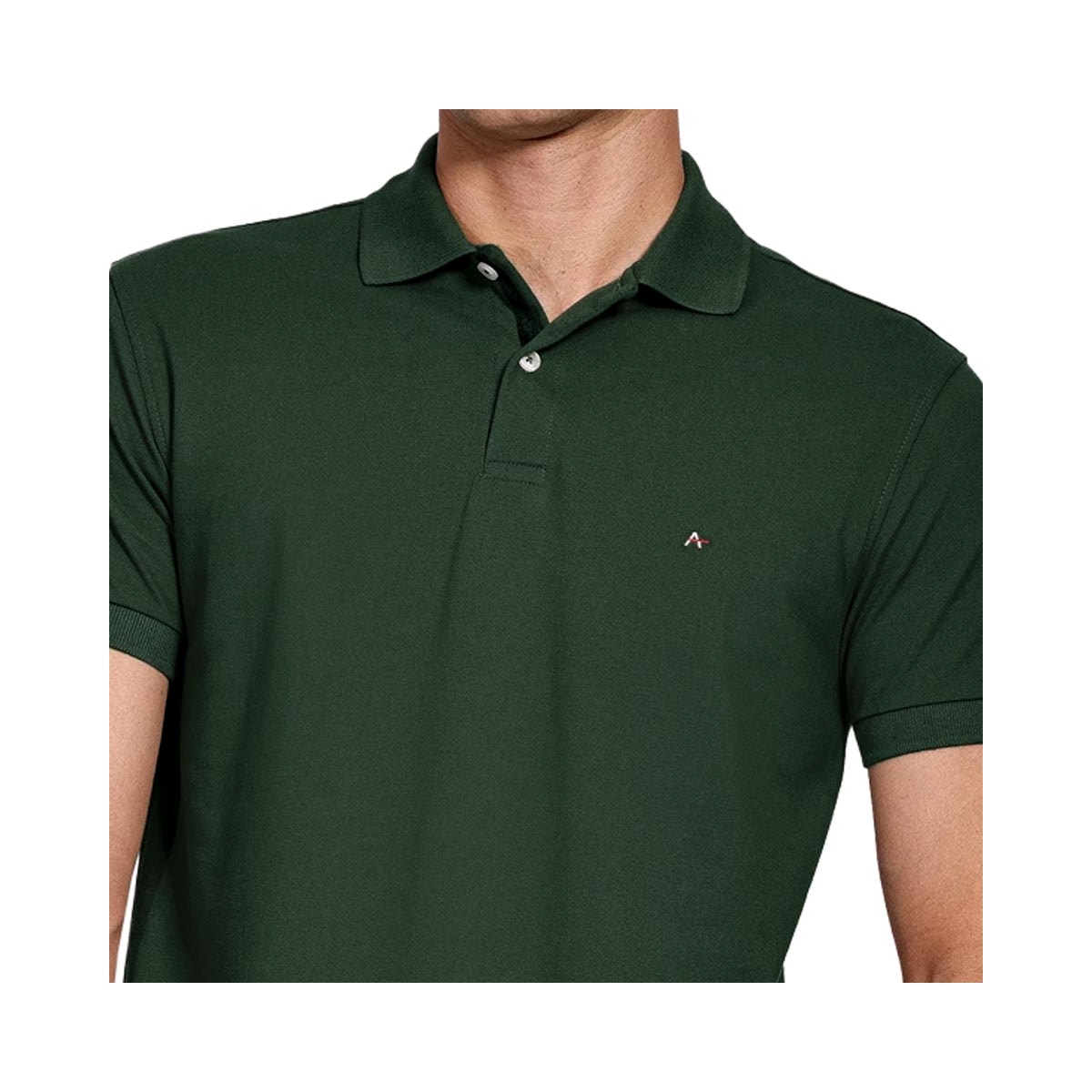 Camisa Aramis Polo Sem Bolso 10.0279 Verde Intenso Camisa Aramis Polo Sem Bolso 10.0279 Verde Intenso