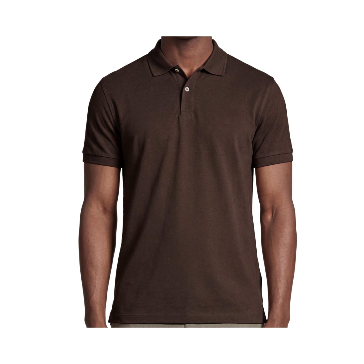 Camisa Aramis Polo Sem Bolso 10.0280 Cafe Camisa Aramis Polo Sem Bolso 10.0280 Cafe