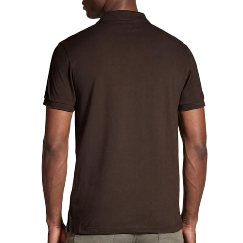 Detalhe - Camisa Aramis Polo Sem Bolso 10.0280 Cafe