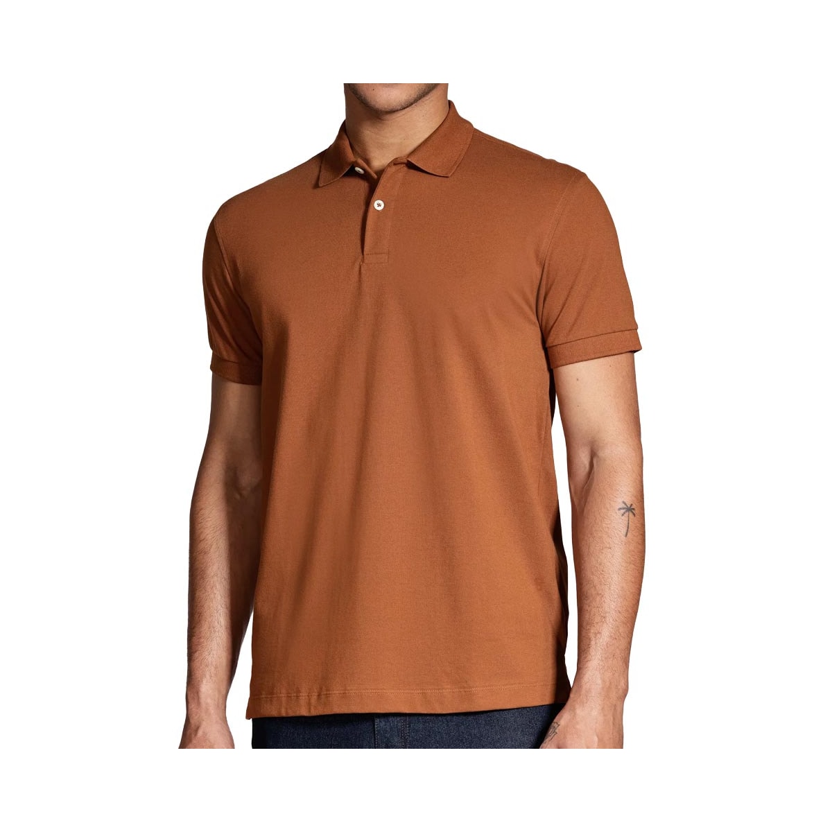 Camisa Aramis Polo Sem Bolso 10.0280 Ferrugem Camisa Aramis Polo Sem Bolso 10.0280 Ferrugem