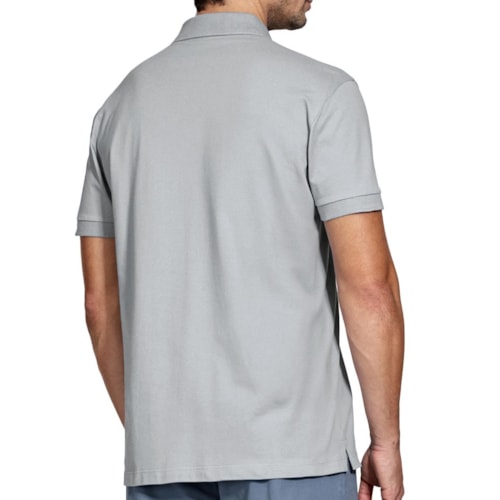 Detalhe - Camisa Aramis Polo Sem Bolso 10.0280 Gelo