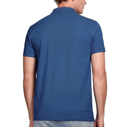Detalhe - Camisa Aramis Polo Sem Bolso 10.0280 Indigo