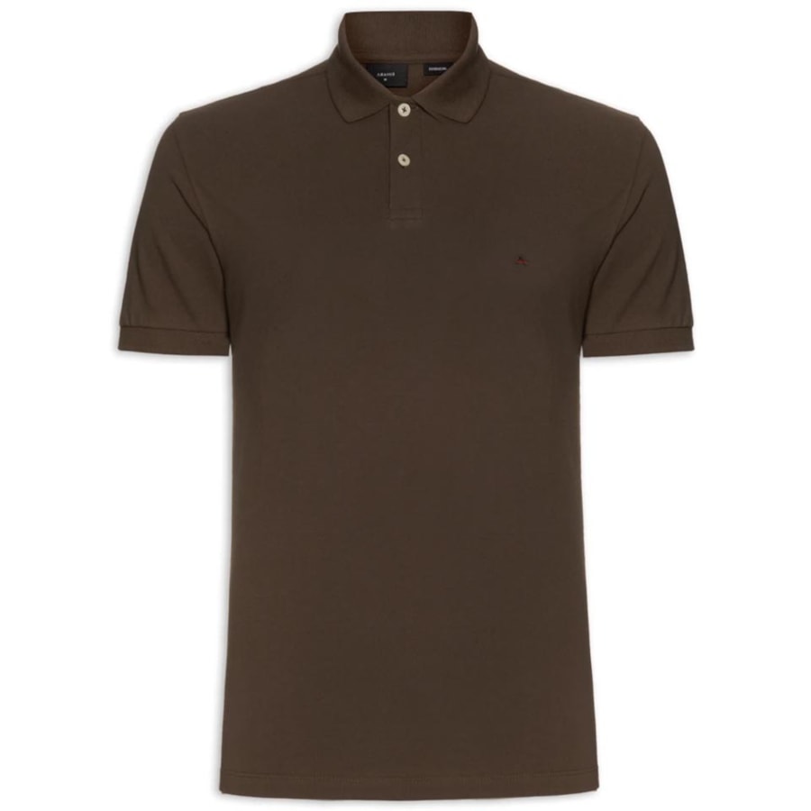 Camisa Aramis Polo Sem Bolso 10.0280 Marrom Chocolate