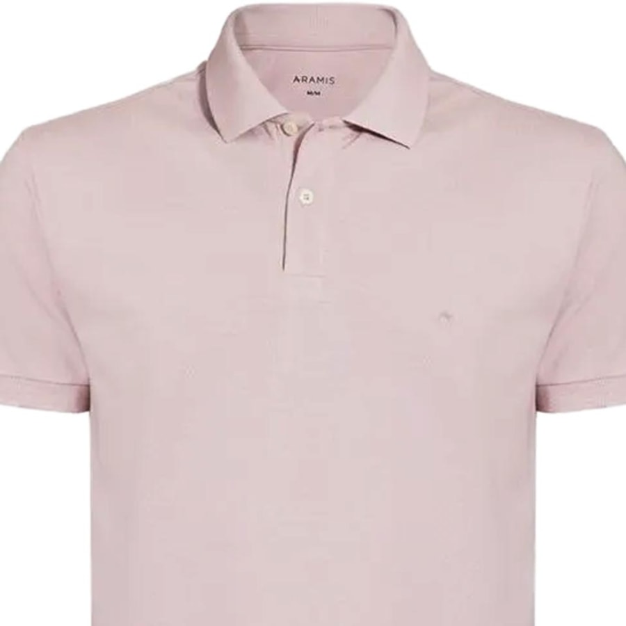 Camisa Aramis Polo Sem Bolso 10.0280 Rosa Seco Camisa Aramis Polo Sem Bolso 10.0280 Rosa Seco