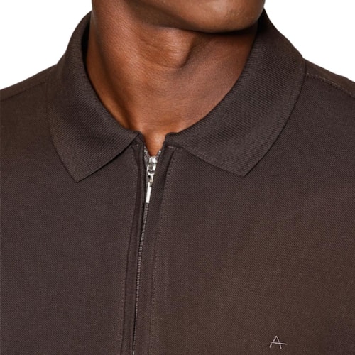 Detalhe - Camisa Aramis Polo Sem Bolso 10.0282 Cafe
