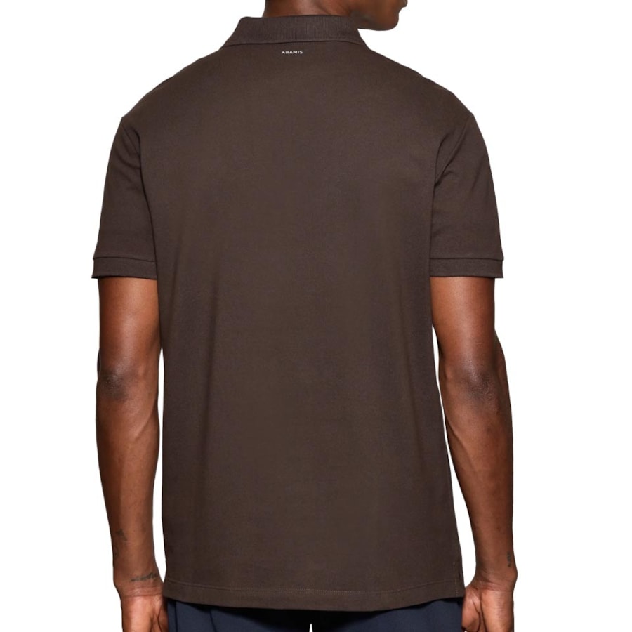 Camisa Aramis Polo Sem Bolso 10.0282 Cafe