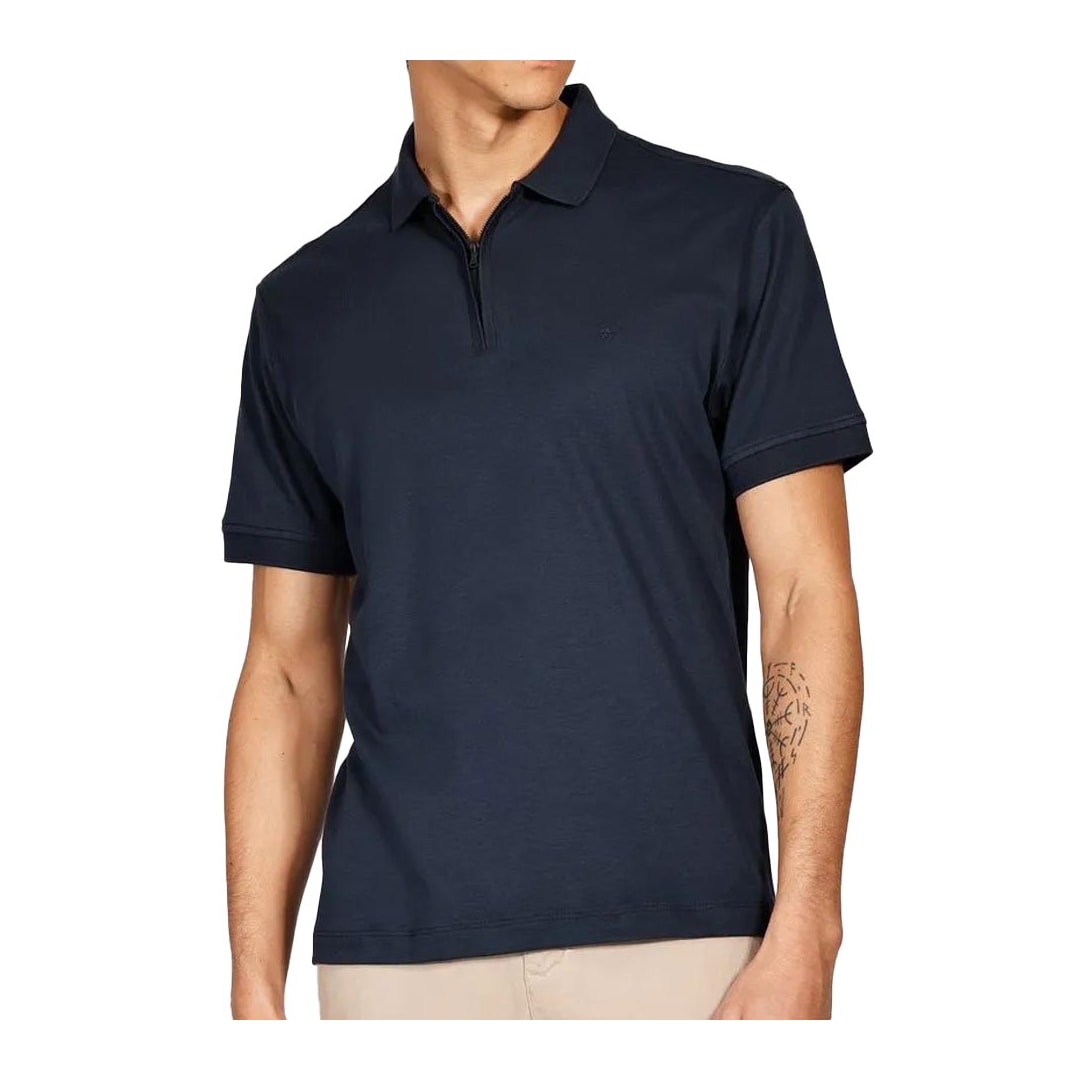 Camisa Aramis Polo Sem Bolso 10.0282 Marinho Camisa Aramis Polo Sem Bolso 10.0282 Marinho