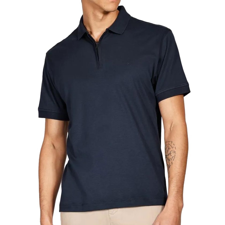 Camisa Aramis Polo Sem Bolso 10.0282 Marinho Camisa Aramis Polo Sem Bolso 10.0282 Marinho