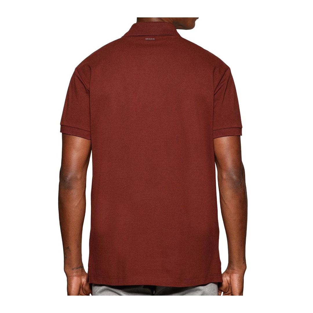 Camisa Aramis Polo Sem Bolso 10.0282 Merlot Camisa Aramis Polo Sem Bolso 10.0282 Merlot