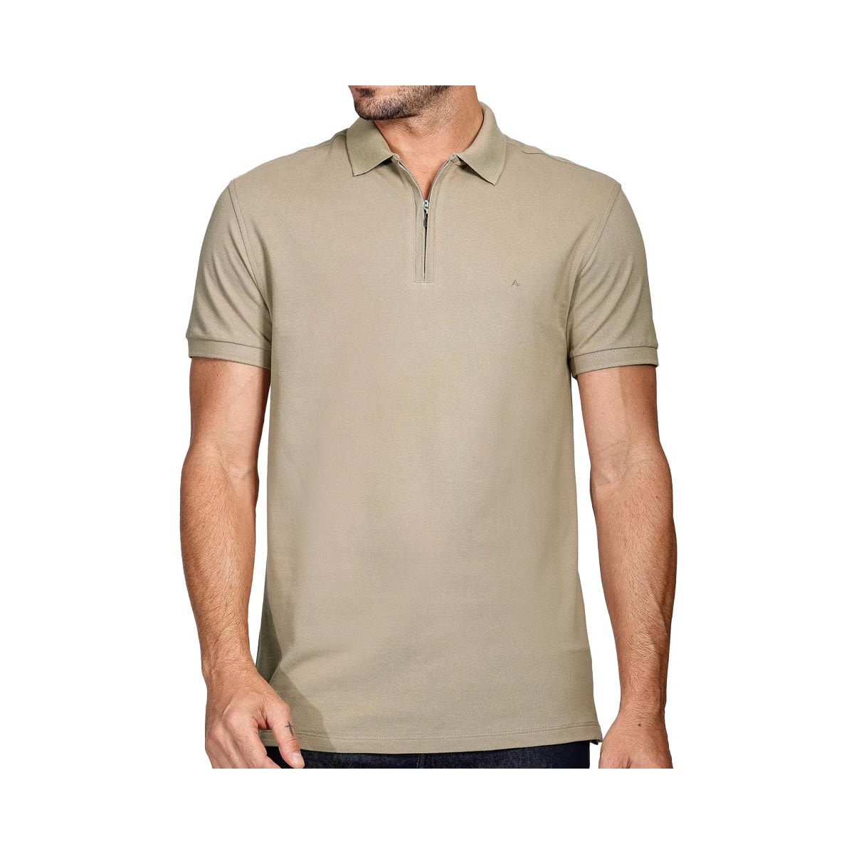 Camisa Aramis Polo Sem Bolso 10.0282 Palha