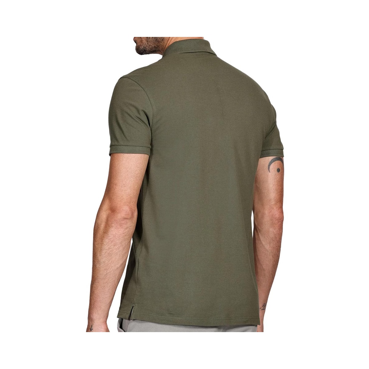 Camisa Aramis Polo Sem Bolso 10.0282 Verde Militar Camisa Aramis Polo Sem Bolso 10.0282 Verde Militar