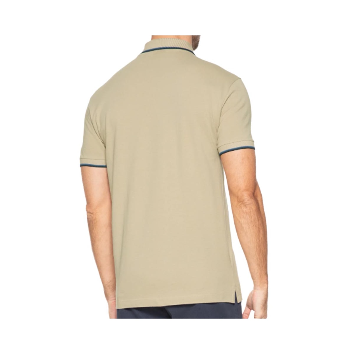 Camisa Aramis Polo Sem Bolso 10.0283 Amendoa Camisa Aramis Polo Sem Bolso 10.0283 Amendoa