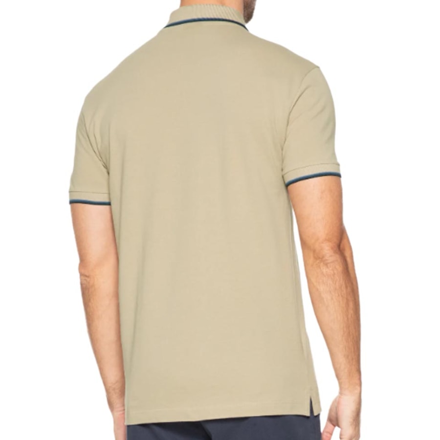 Camisa Aramis Polo Sem Bolso 10.0283 Amendoa