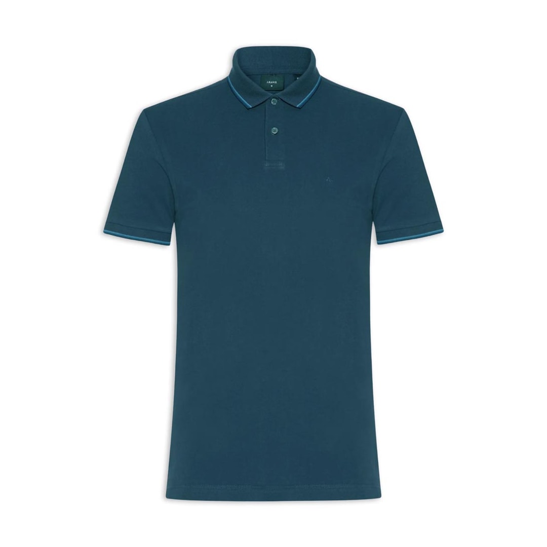 Camisa Aramis Polo Sem Bolso 10.0283 Azul Petroleo Camisa Aramis Polo Sem Bolso 10.0283 Azul Petroleo