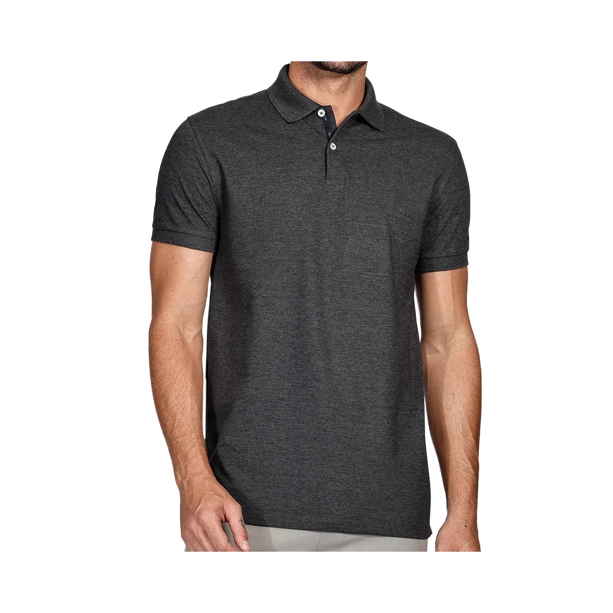 Camisa Aramis Polo Sem Bolso 10.0299 Grafite Mescla