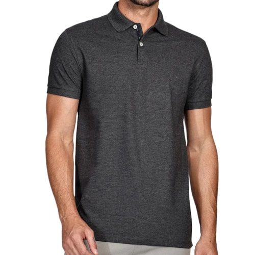 Camisa Aramis Polo Sem Bolso 10.0299 Grafite Mescla
