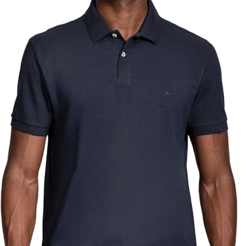 Detalhe - Camisa Aramis Polo Sem Bolso 10.0299 Marinho