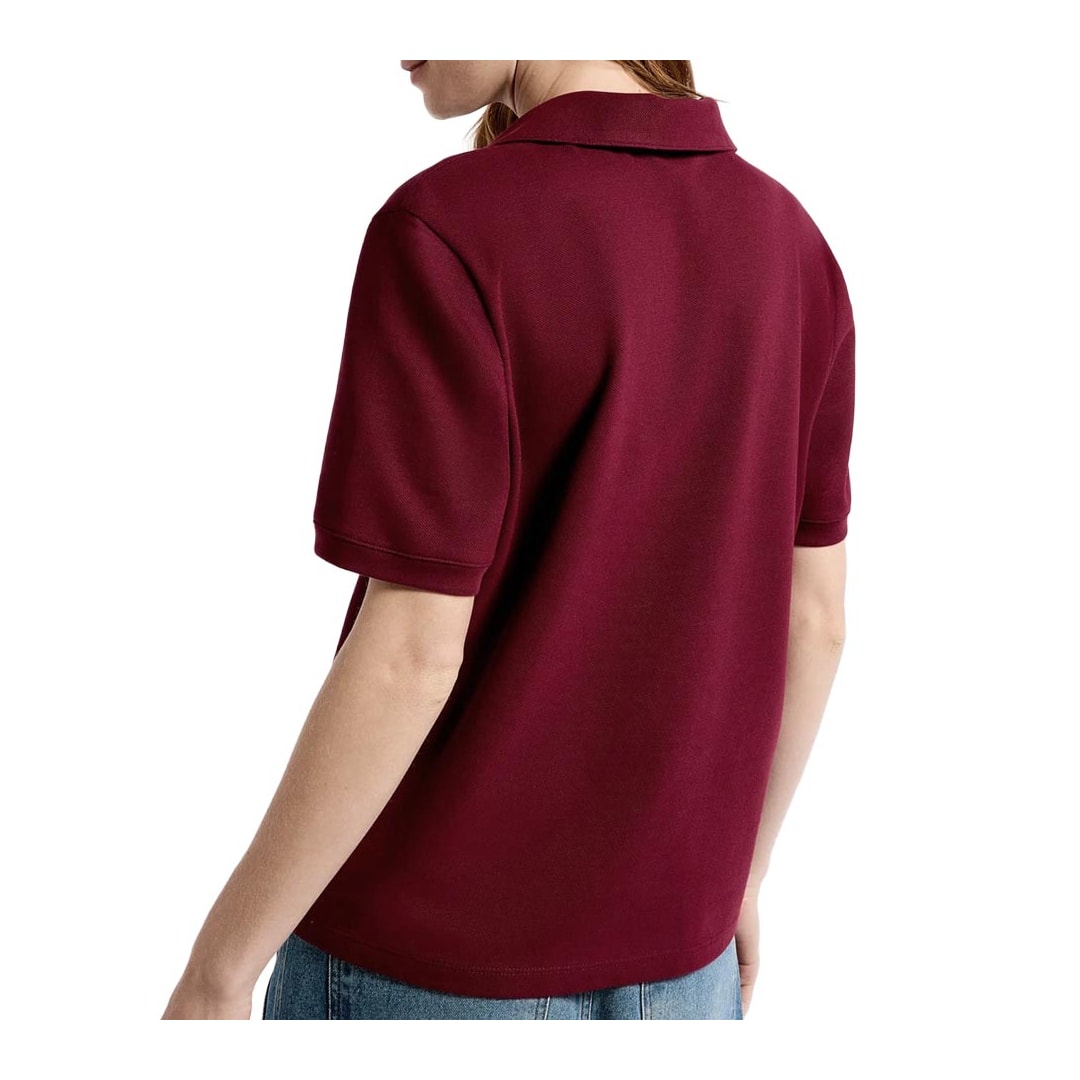 Camisa Hering Polo Feminina Malha Piquet 4H7h Bordo Camisa Hering Polo Feminina Malha Piquet 4H7h Bordo