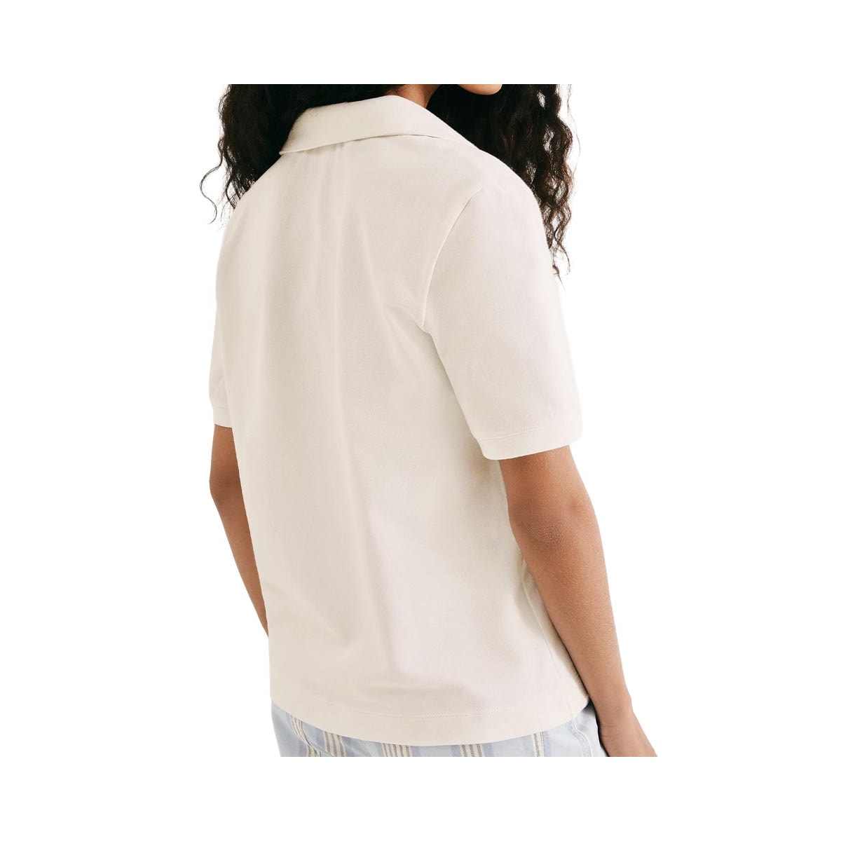 Camisa Hering Polo Feminina Malha Piquet 4H7h Off