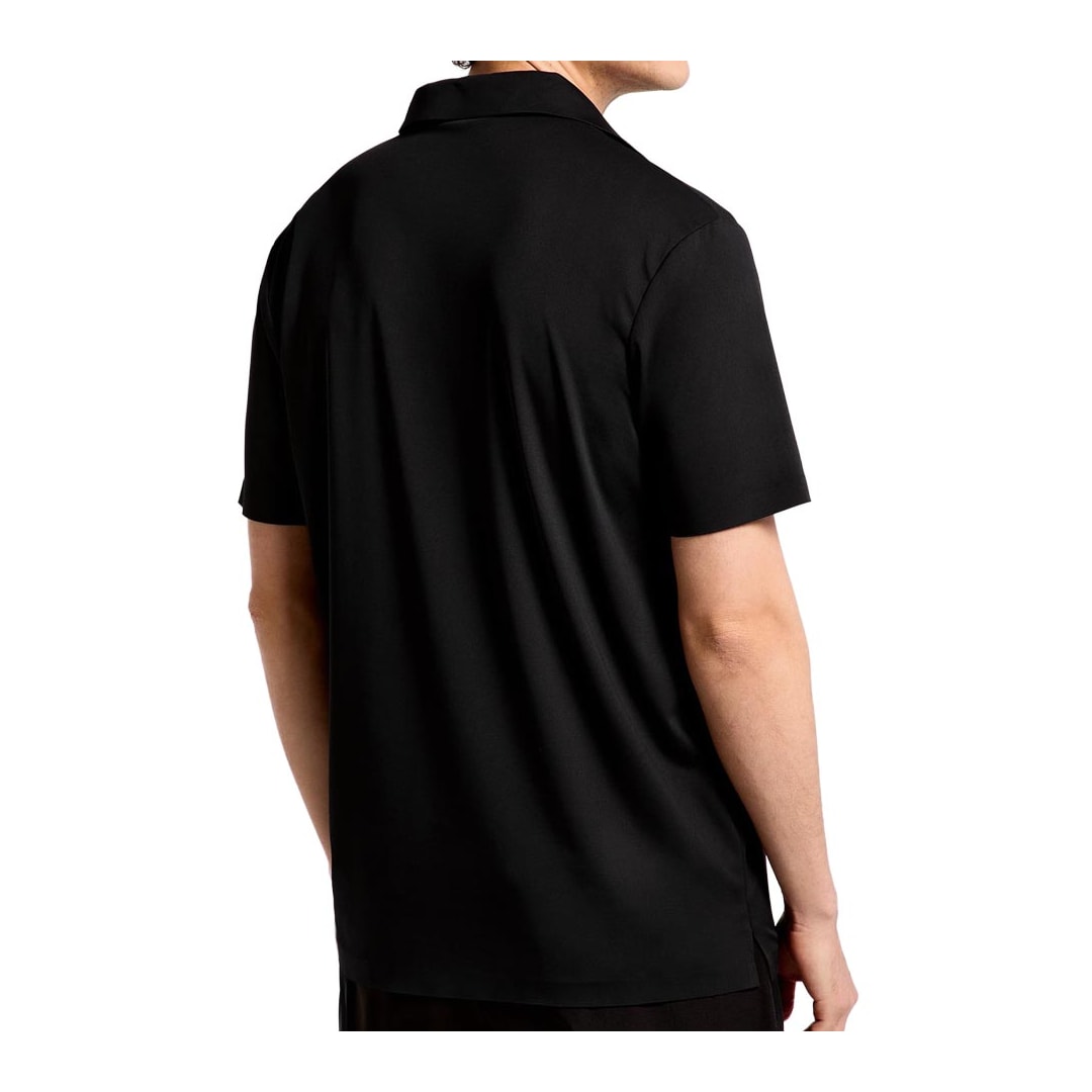Camisa Hering Polo Masculino Malha Tech Lzjh Preto