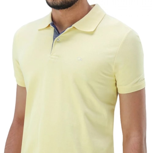 Camisa Ogochi Polo Masc Mm 83% Algodao 7001001 Amarelo