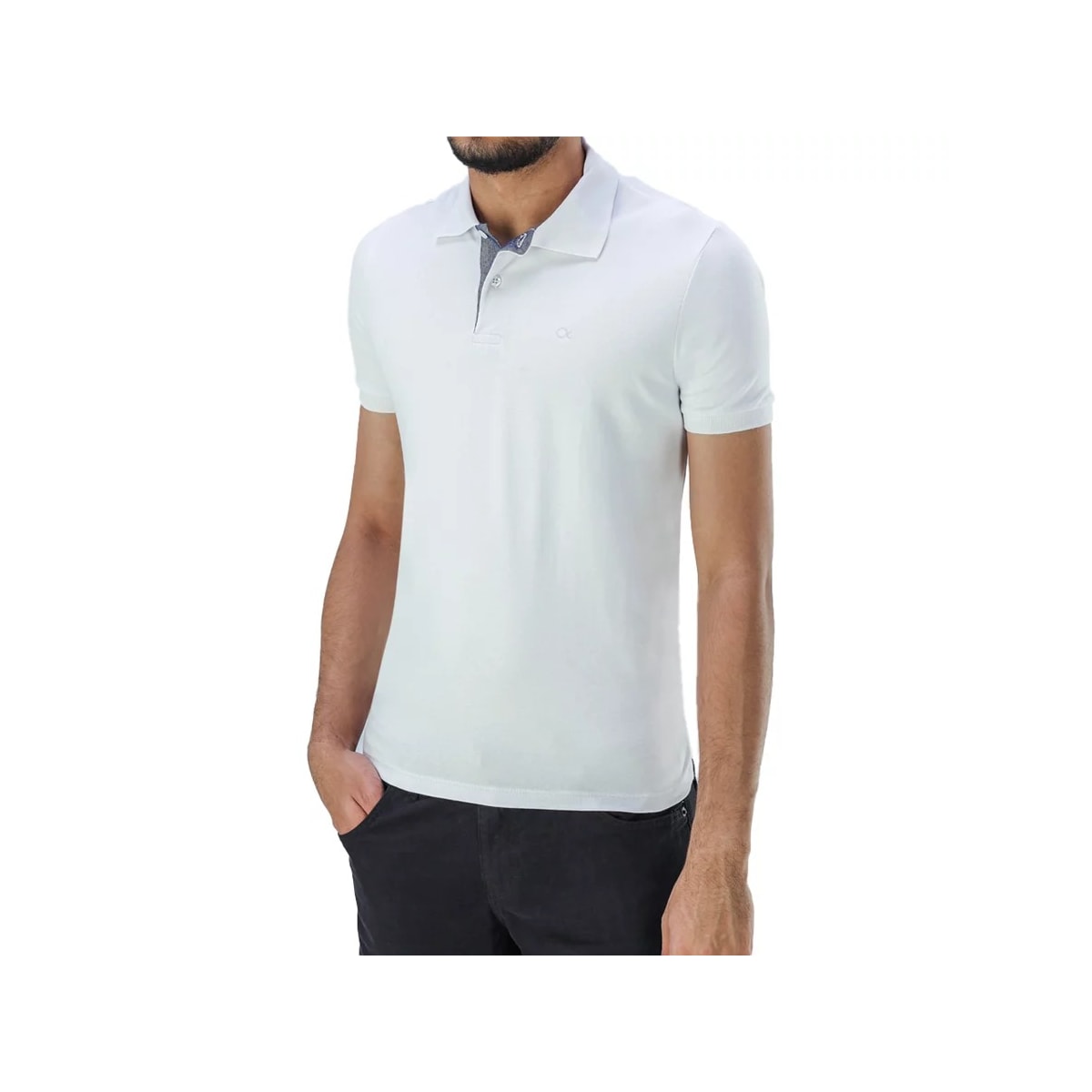 Camisa Ogochi Polo Masc Mm 83% Algodao 7001001 Branco Camisa Ogochi Polo Masc Mm 83% Algodao 7001001 Branco