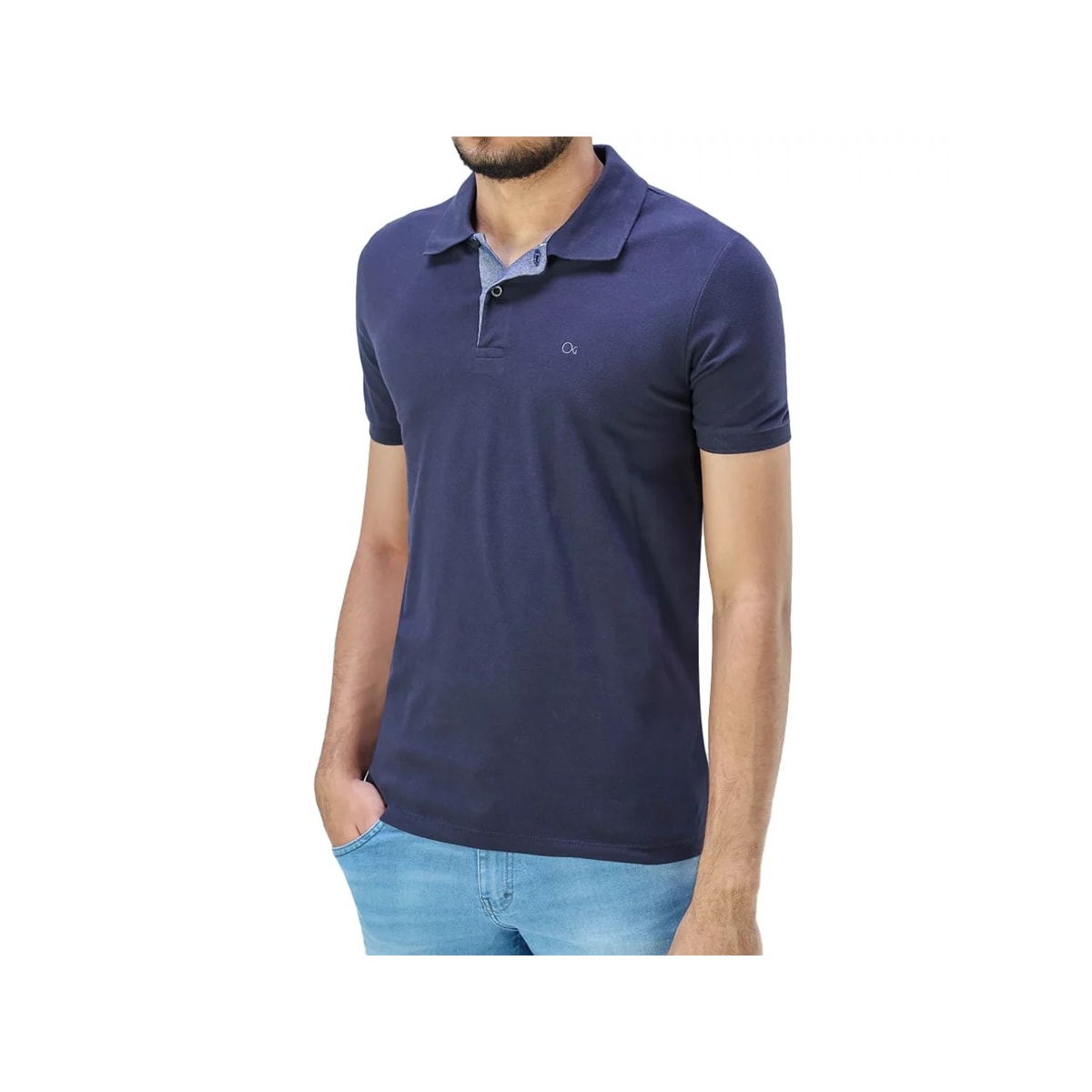 Camisa Ogochi Polo Masc Mm 83% Algodao 7001001 Marinho Camisa Ogochi Polo Masc Mm 83% Algodao 7001001 Marinho