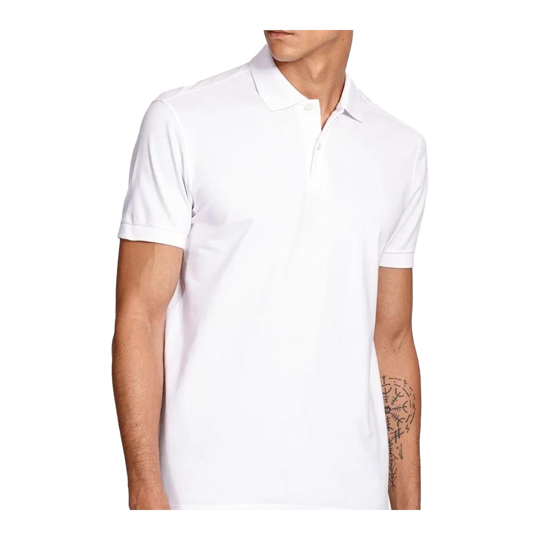 Camisa Polo Aramis Sem Bolso 10.0278 Branco