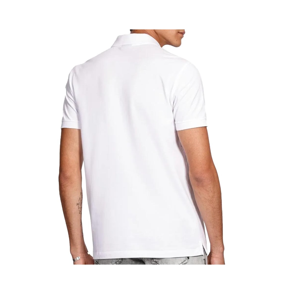 Camisa Polo Aramis Sem Bolso 10.0278 Branco Camisa Polo Aramis Sem Bolso 10.0278 Branco