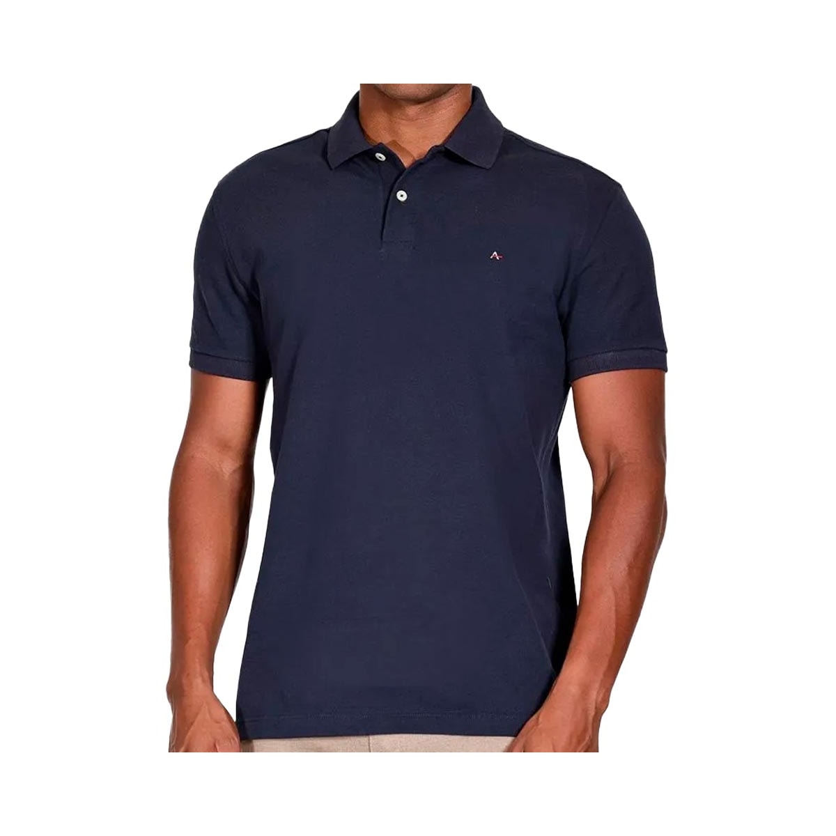 Camisa Polo Aramis Sem Bolso 10.0278 Marinho Camisa Polo Aramis Sem Bolso 10.0278 Marinho
