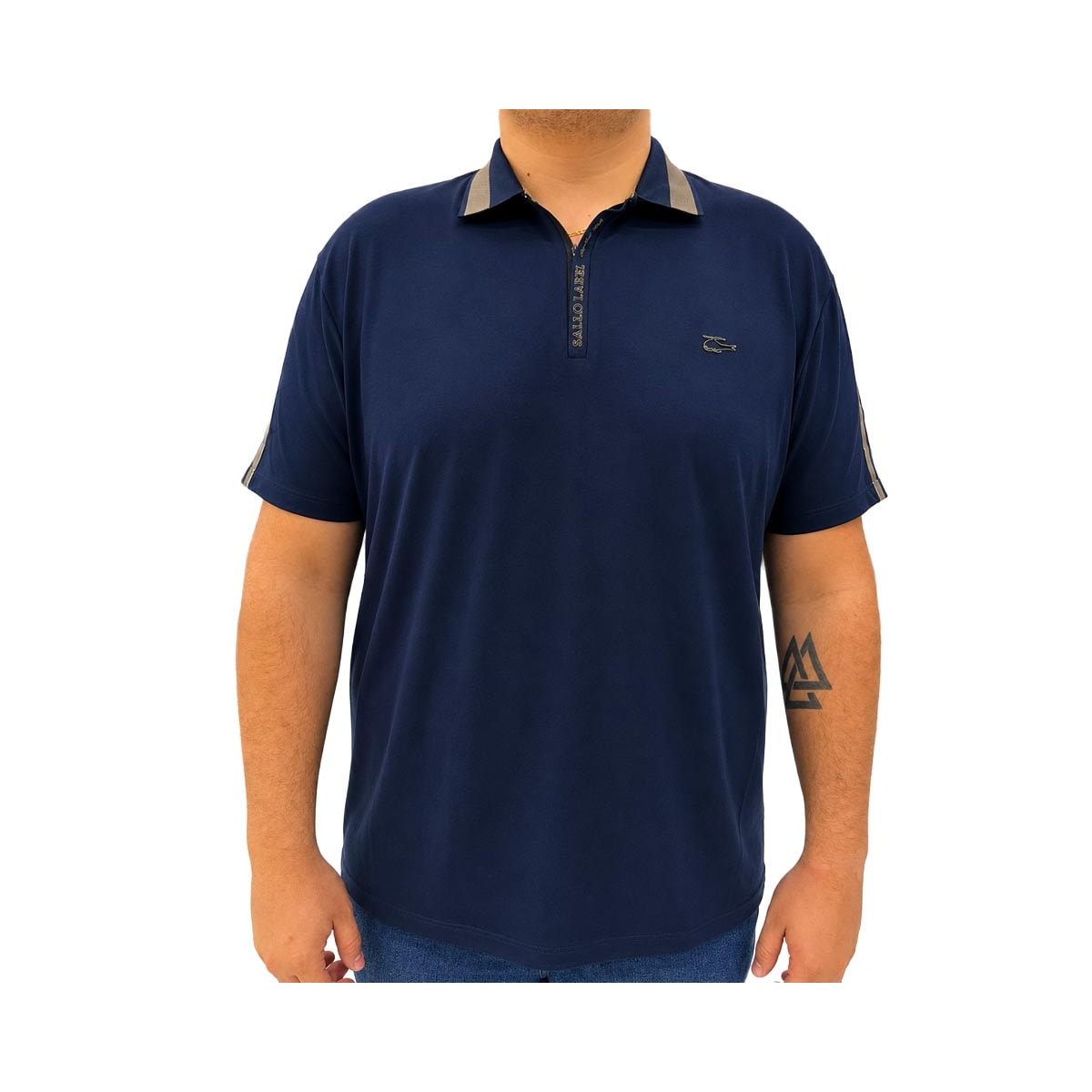 Camisa Sallo Polo Piquet Pergula 0051 Marinho