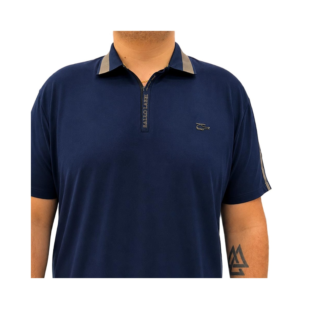Camisa Sallo Polo Piquet Pergula 0051 Marinho