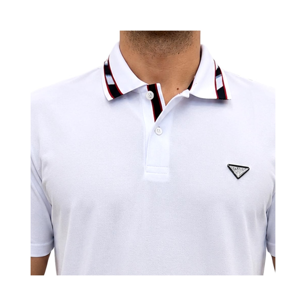 Camisa Sallo Polo Piquet Pérgula 10300013 Branco