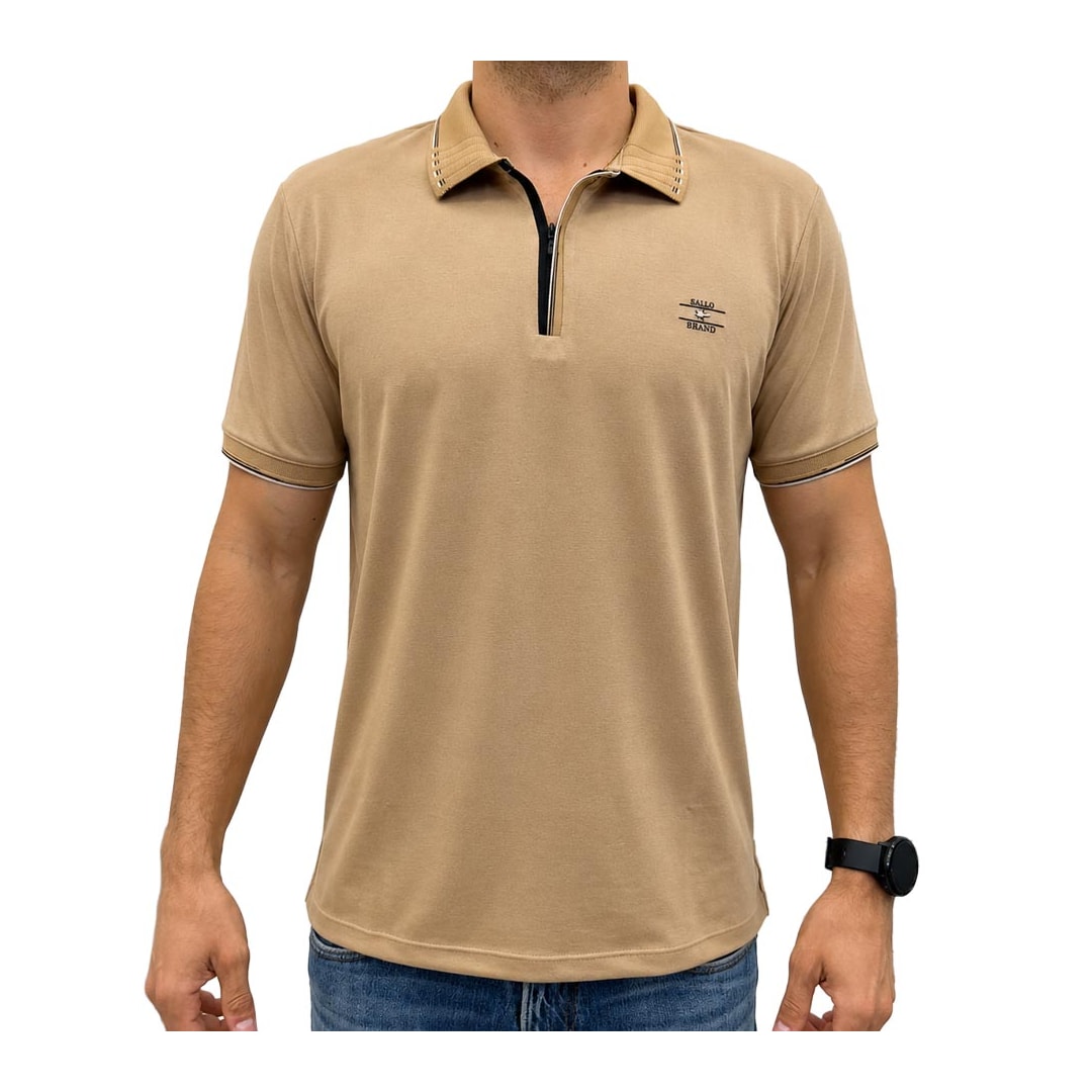 Camisa Sallo Polo Piquet Pérgula 10300025 Amber