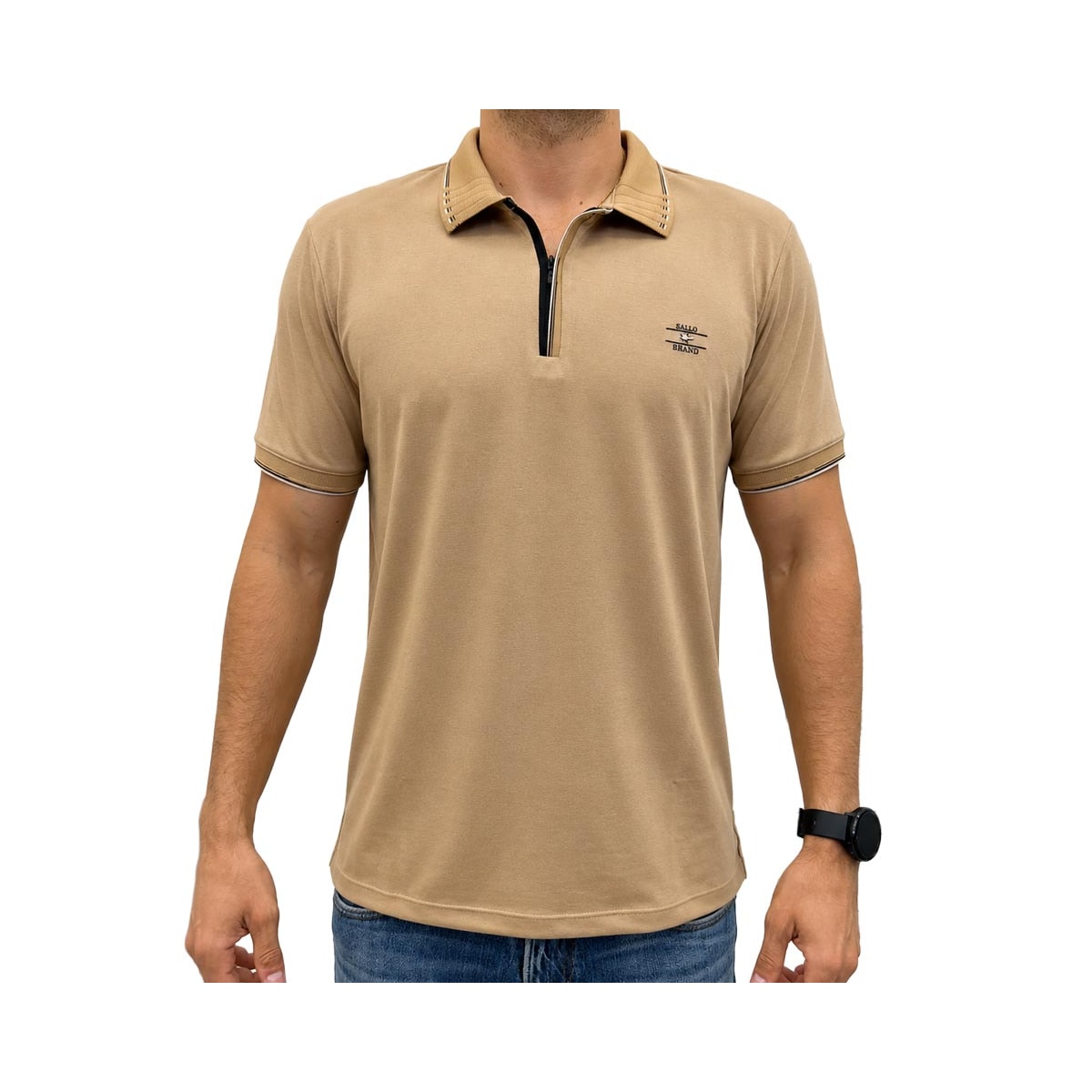 Camisa Sallo Polo Piquet Pérgula 10300025 Amber