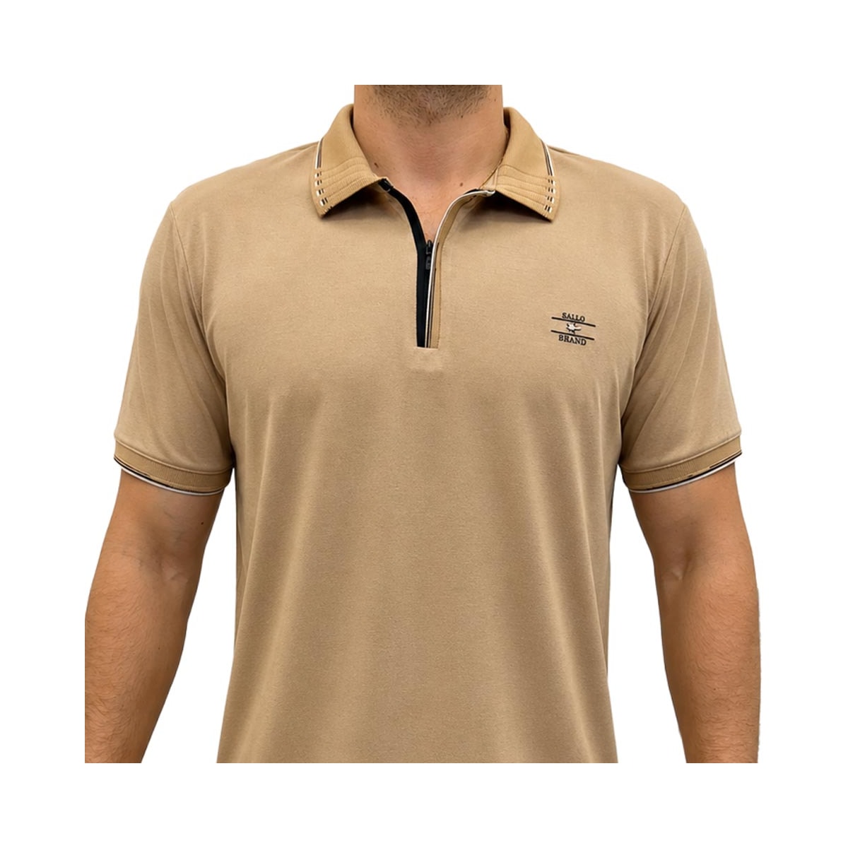Camisa Sallo Polo Piquet Pérgula 10300025 Amber