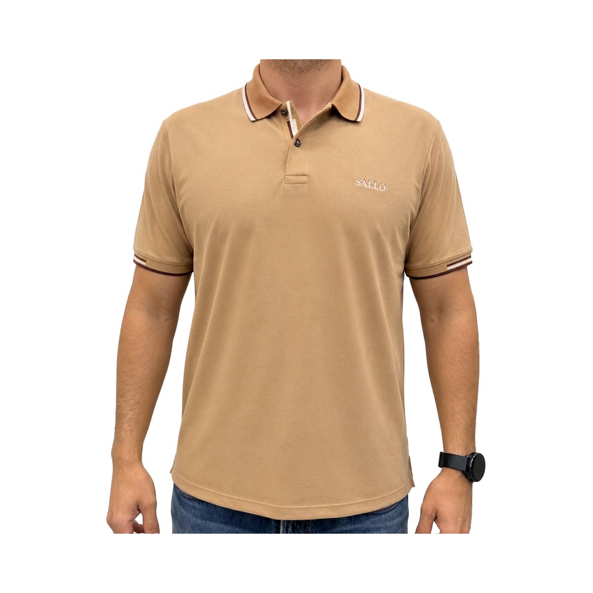 Camisa Sallo Polo Piquet Pérgula 10308381 Amber