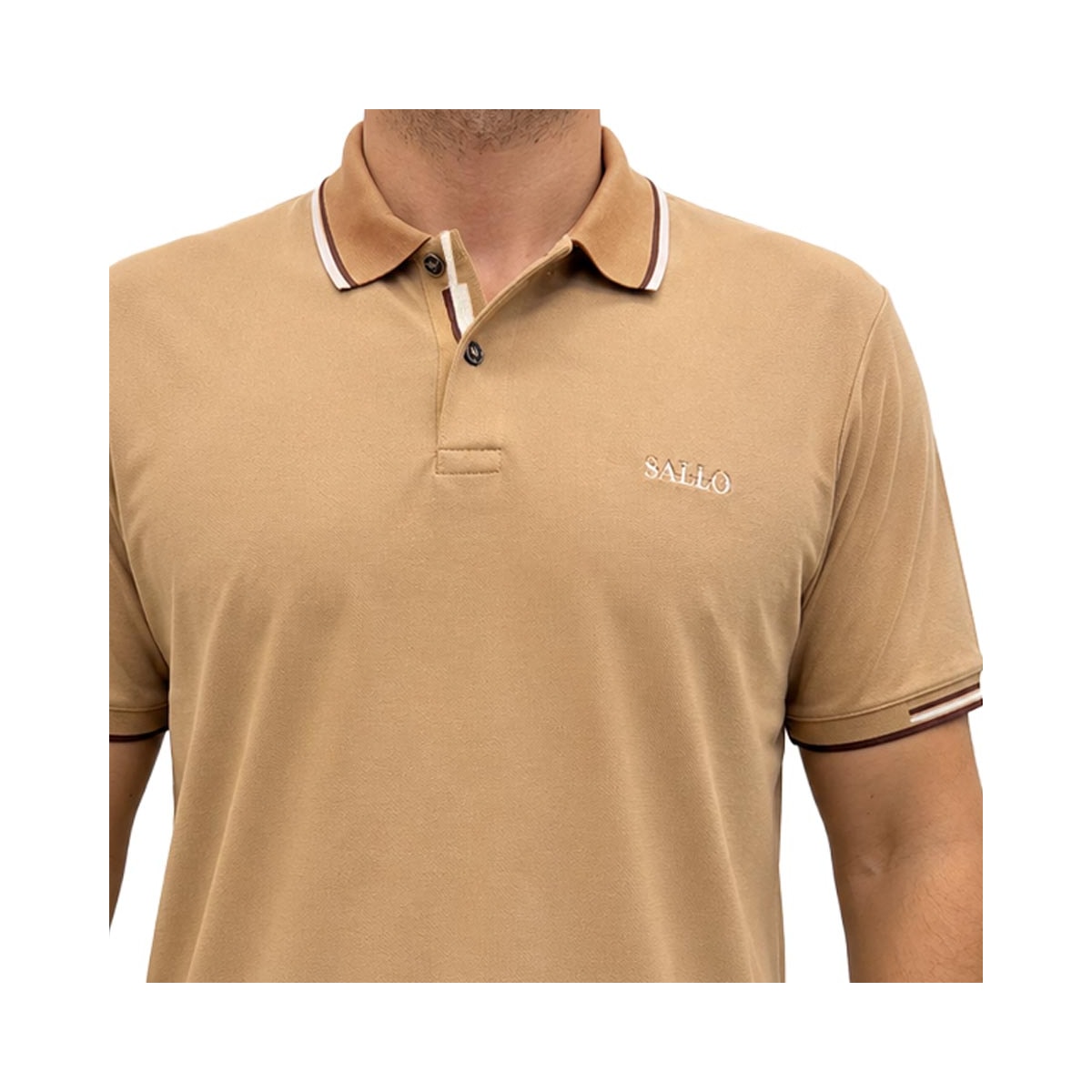 Camisa Sallo Polo Piquet Pérgula 10308381 Amber
