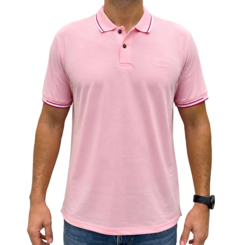 Camisa Sallo Polo Piquet Pérgula 10308381 Rosa Millenial