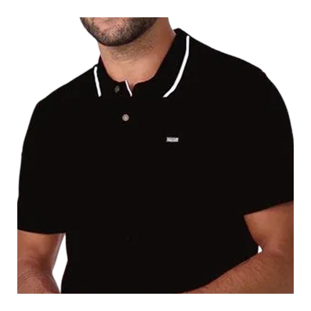 Camisa Sallo Polo Sem Bolso 10108238 Preto