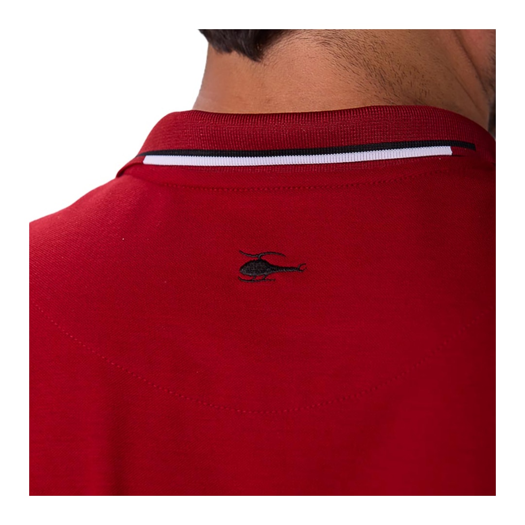 Camisa Sallo Polo Sem Bolso 10108238 Vinho Tinto Camisa Sallo Polo Sem Bolso 10108238 Vinho Tinto