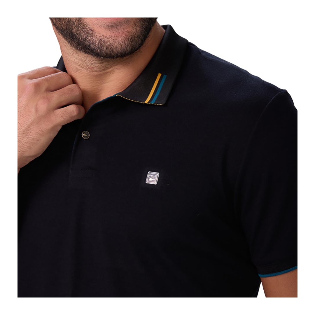 Camisa Sallo Polo Sem Bolso 10108364 Preto Camisa Sallo Polo Sem Bolso 10108364 Preto