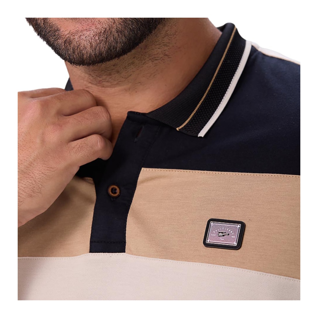 Camisa Sallo Polo Sem Bolso 10108371 Areia Camisa Sallo Polo Sem Bolso 10108371 Areia
