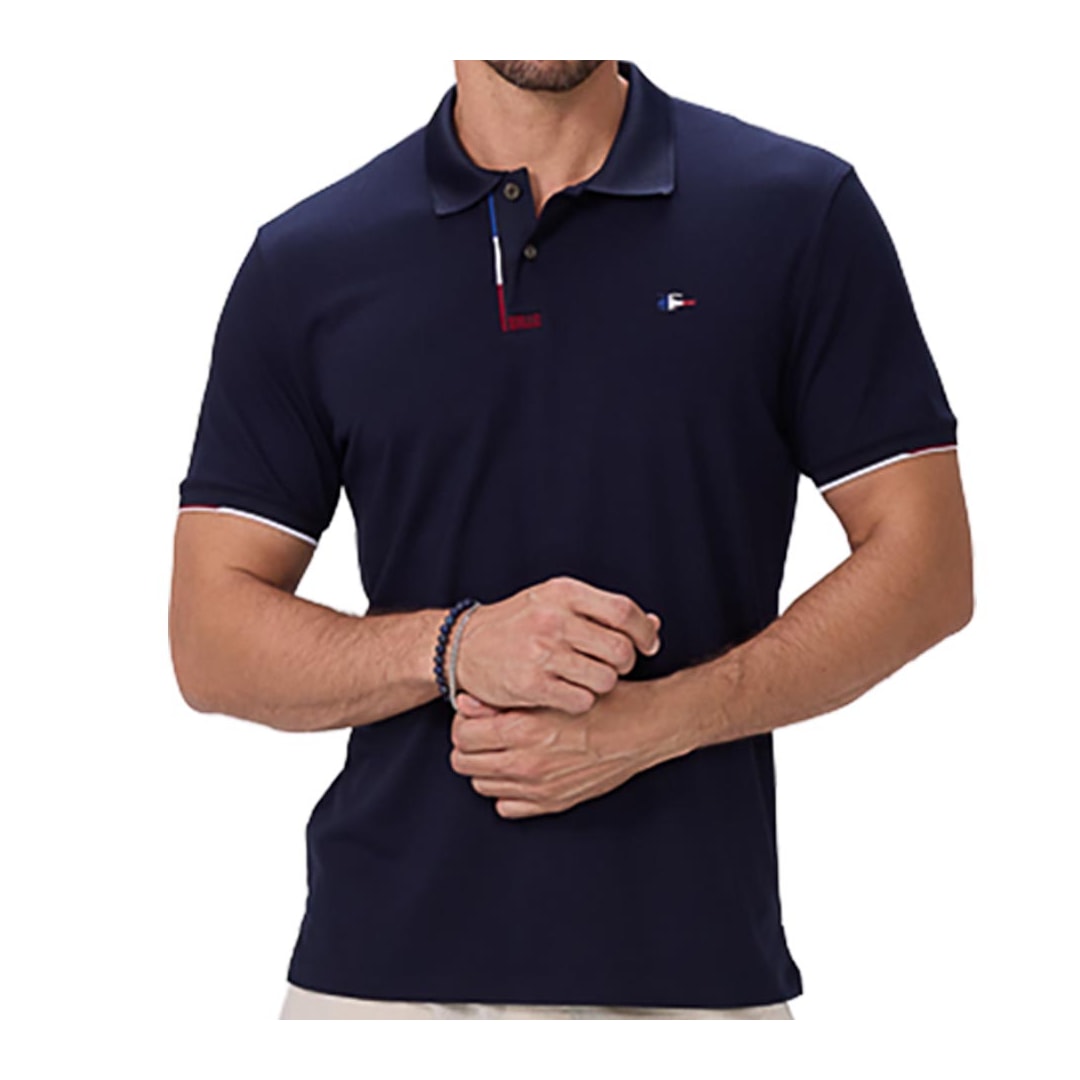 Camisa Sallo Polo Sem Bolso 10108557 Marinho Camisa Sallo Polo Sem Bolso 10108557 Marinho