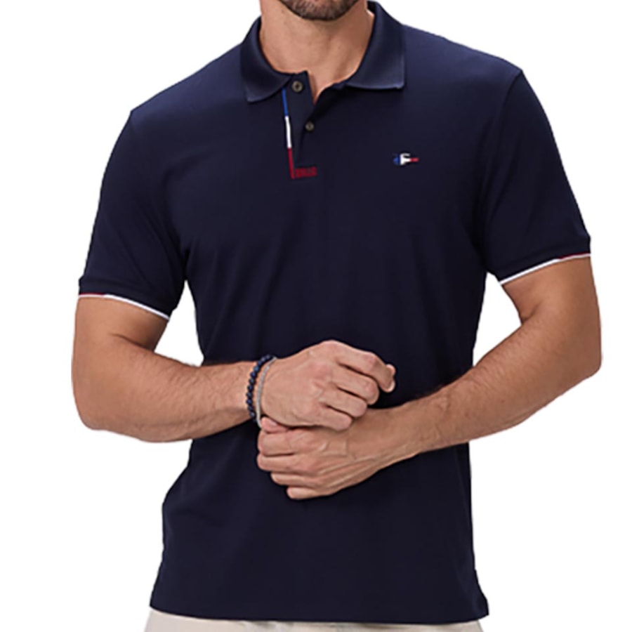 Camisa Sallo Polo Sem Bolso 10108557 Marinho Camisa Sallo Polo Sem Bolso 10108557 Marinho