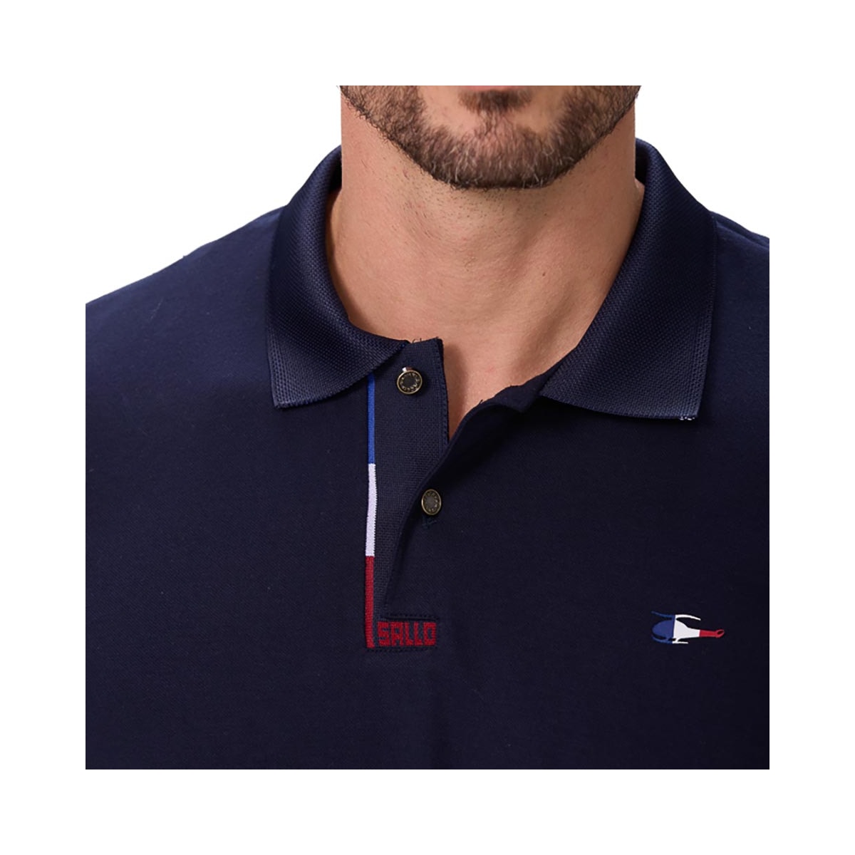 Camisa Sallo Polo Sem Bolso 10108557 Marinho