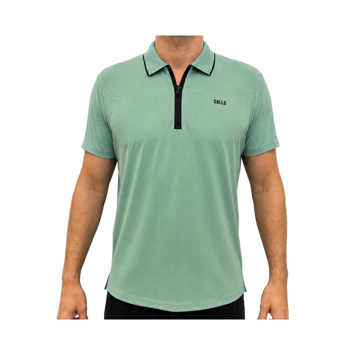 Camisa Sallo Polo Sem Bolso 10108606 Deep Mint Camisa Sallo Polo Sem Bolso 10108606 Deep Mint