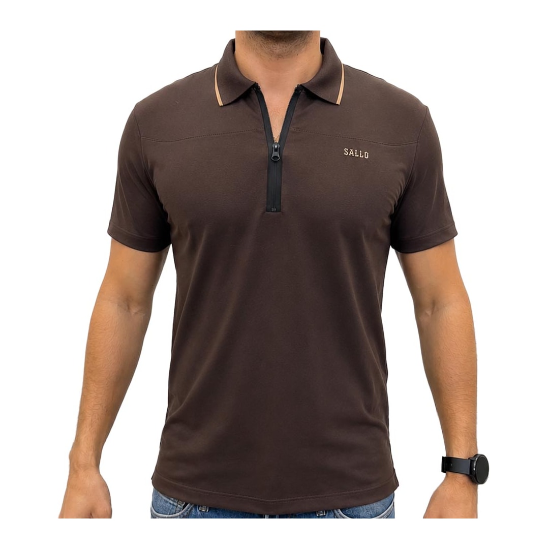 Camisa Sallo Polo Sem Bolso 10108606 Expresso